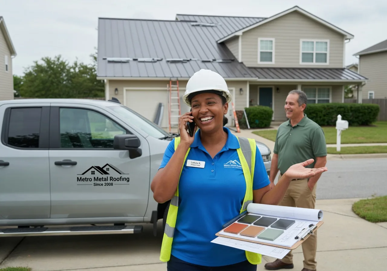 Storm Damage Metal Roof Repair in Miller City, OH